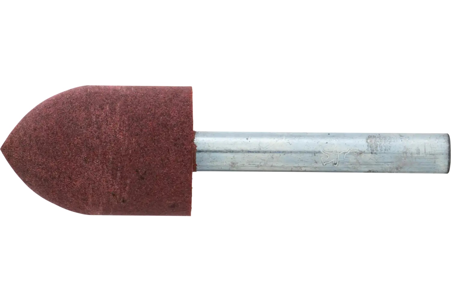 Picture of Pferd Poliflex® Mounted Point, Rubber Bond, A5 Shape, 120 Grit, 1/4" Shank